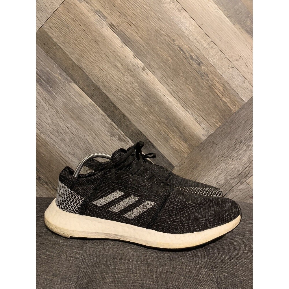 Adidas Pureboost Go Mens Size 13 Black White Running Sneakers Shoes B37803